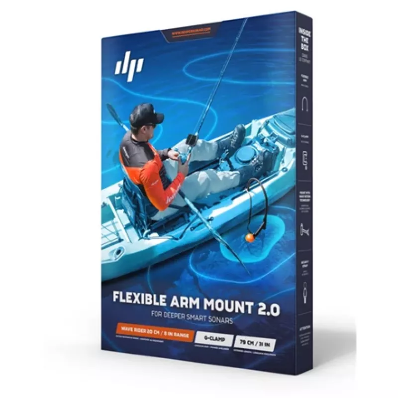 Deeper Flex Arm 2.0 Active turētājs Radar Melns