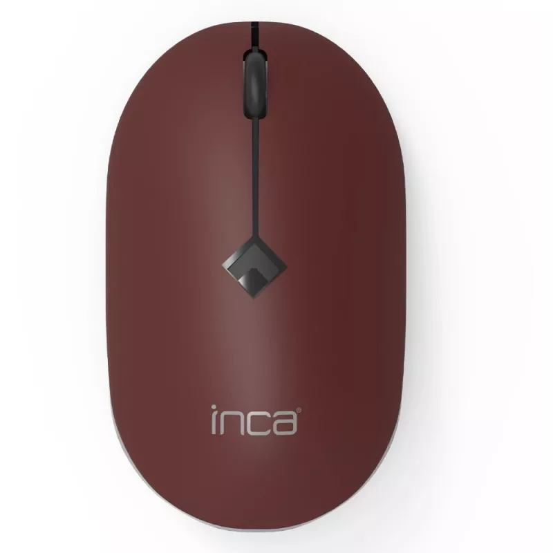 INCA Mouse IWM-231RB 1600 DPI, Bezvadu, 4 Taustiņi, Brūns, 2,4GHz