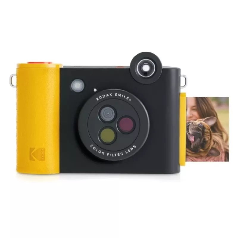 Momentānā drukas kamera Kodak SMILE+ 2x3 Melna