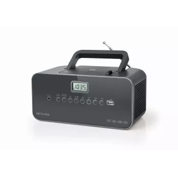 Muse M-28 DG pārnēsājams CD atskaņotājs, melns