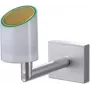 Laika stacija JUNG 2224 WH Sudrabs
