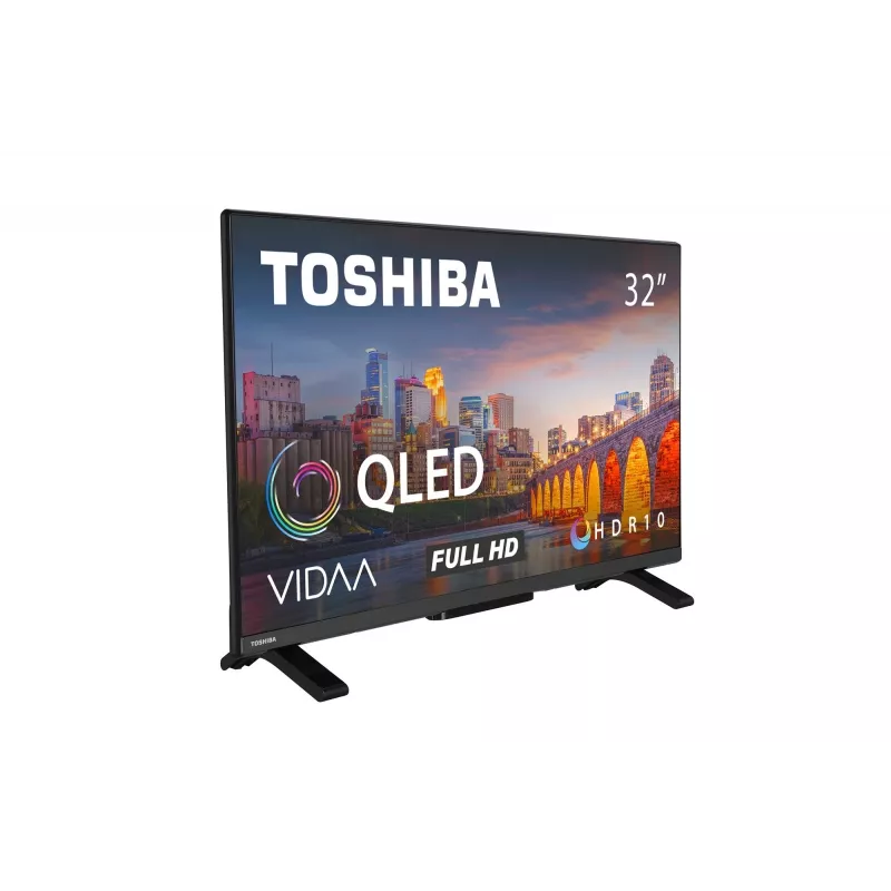 Toshiba 32QV2F63DG QLED televizors 32 collas Full HD Smart TV