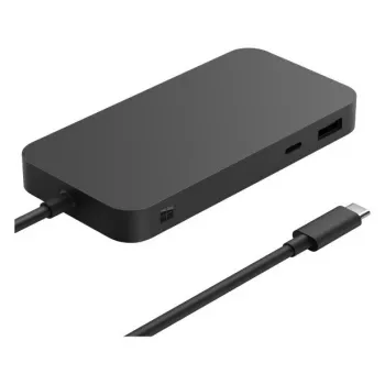 Microsoft Surface USB4 Dock vadu melns USB4 savienojamība 1000 Mbit/s