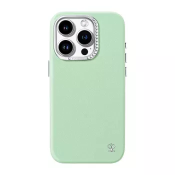 Aizsargmaciņš Joyroom PN-15F1 iPhone 15 Pro Max, zaļš, plāns viegls aizsargvāciņš