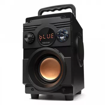 Squeak Bassblaster SQ1001 Bluetooth 5.1 skaļrunis, FM radio, MP3 atskaņotājs