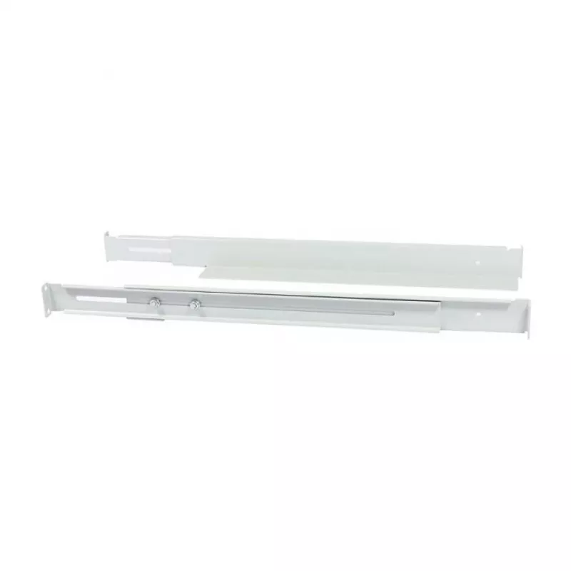 ALLNET regulējams L-veida sliedes kronšteins 502–849 mm gaiši pelēks, pāris