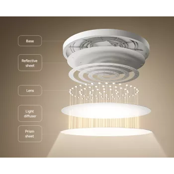 Xiaomi Smart Griestu Lampa D30 WiFi 30W