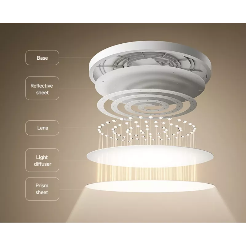 Xiaomi Smart Griestu Lampa D30 WiFi 30W