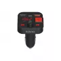 SAVIO FM raidītājs, Bluetooth 5.3, QC 3.0 lādētājs, LED displejs, Bass Boost, TR-15, melns