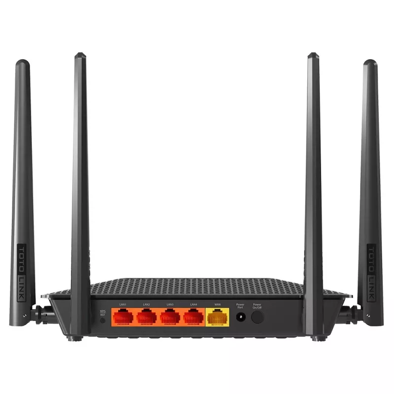 Totolink X2000R WiFi 6 AX1500 divjoslu maršrutētājs ar 5xRJ45