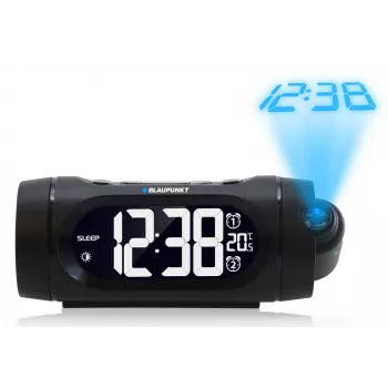 Pulksteņradio Blaupunkt CRP9BK, FM PLL, Projektors, USB Lādēšana, Iekšējā Temperatūra