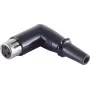 ShiverPeaks BS55026 Melns — 3-pinu leņķa XLR savienotājs