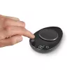 Virtuves svari Caso FinoCompact 03201 – 0,5 kg, 1 g iedaļa, LED displejs, nerūsējošais tērauds/melns