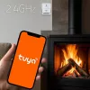 Gāzes noplūdes detektors QOLTEC NG Tuya — dabasgāzes (CH4) sensors, vieds Tuya-saderīgs