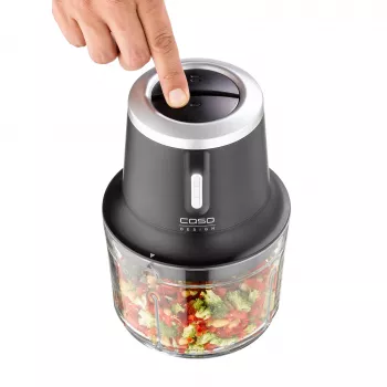 Caso Multi Chopper Chop & Go, melns, 200 W