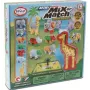 MALIK Magnetic Mini Animals Jungle model 62323 – magnētisko dzīvnieku figūriņu komplekts mazuļiem