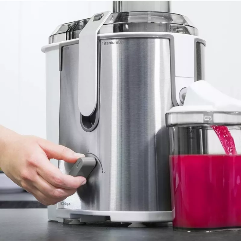 Cecotec Cold-press sulu spiede StrongTitanium 19000 XXL | 2000 W | 2 ātrumi | Titāna pārklājums