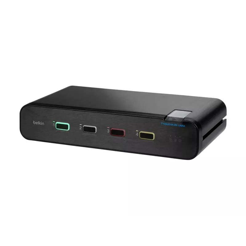 KVM slēdzis Belkin F1DN204KVM-UNN4 HDMI 4K USB Rack montāžai