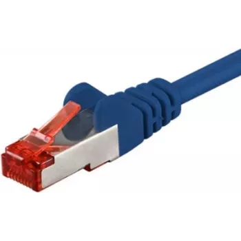 Wentronic Goobay CAT 6 savienojuma kabelis, S/FTP (PiMF), zils, 15 m - LSZH bezhalogēna, varš (68273)