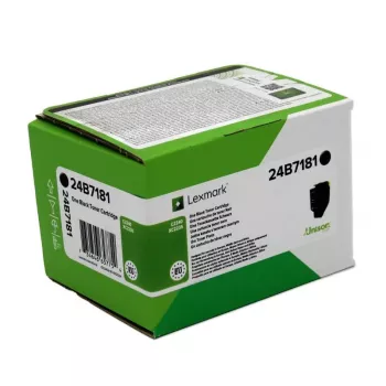 Lexmark 24B7181 oriģinālā tonera kasetne 1 gab. Melna