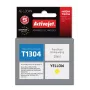 Tintes kasetne ActiveJet AE-1304N Dzeltens saderīga ar Epson, High (XL) ietilpība, 18 ml tintes uz ūdens bāzes
