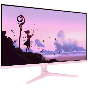 Datora monitors Arozzi Nova 32 collas (80 cm) 2560×1440 Quad HD LED 1 ms 16:9 Rozā ar skaļruņiem un VESA