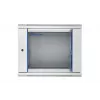 Extralink Rack skapis 9U 600x600 Pelēks pie sienas stiprināms
