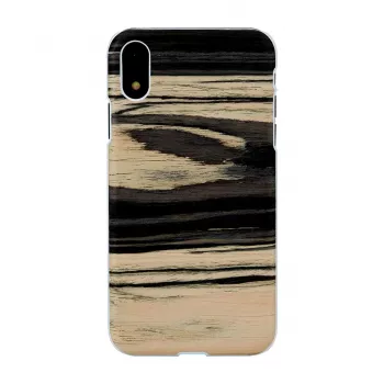 Telefona maciņš man and wood iPhone XR — White Ebony apdare