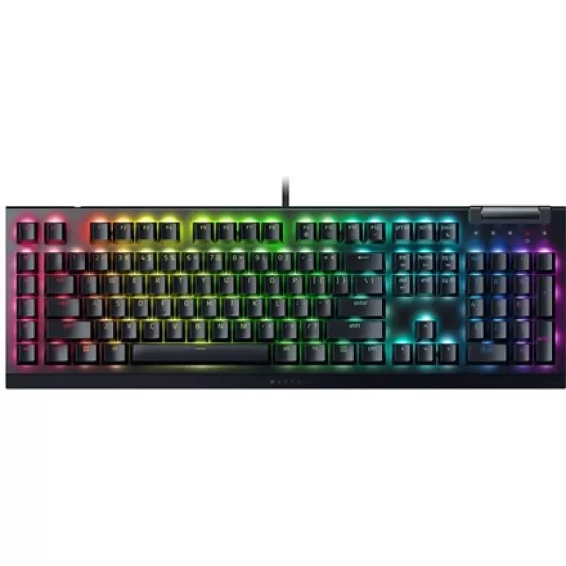 Razer BlackWidow V4 X RZ03-04700100-R3M1 tastatūra Gaming USB QWERTY US Angļu Melna