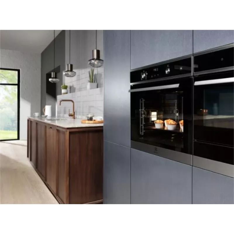 Iebūvējamā cepeškrāsns Electrolux EOD5F71Z SteamBake 600, 72 L, katalītiskā tīrīšana, A energoklase, 50–275°C