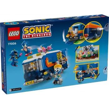 LEGO SONIC THE HEDGEHOG 77006 Sonic komandas vadības kravas auto