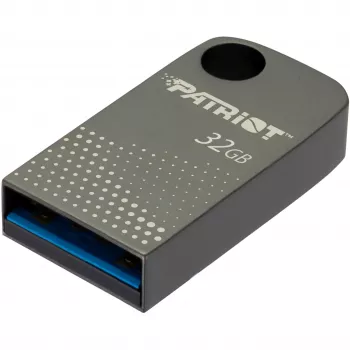 Patriot FLASHDRIVE Tab300 32GB USB 3.2 120MB/s, mini, alumīnijs, sudrabs