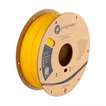 3D drukas materiāls Polymaker PA07009 PLA Yellow 1 kg 1,75 mm