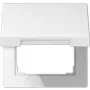 Jung eņģes vāks ar pārsega plāksni 50x50mm LS 990 BFKL WW (LS990BFKLWW)
