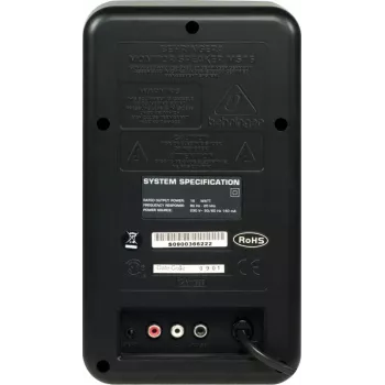 Behringer MS16 2-virzienu skaļrunis Melns Vadu 16 W