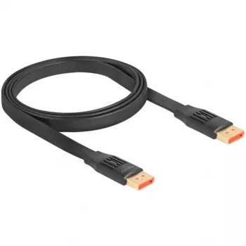 DeLOCK DisplayPort plakana lentes kabelis 8K 60 Hz 1 m