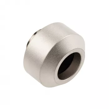 Hardtube savienotājs OPTIMUS 12 mm cietajai caurulei, satīna niķeļa apdare