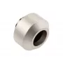 Hardtube savienotājs OPTIMUS 12 mm cietajai caurulei, satīna niķeļa apdare