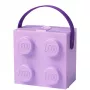 Uzglabāšanas kaste Room Copenhagen LEGO Box ar rokturi Lavender 40240004