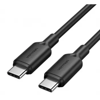 Kabelis USB-C uz USB-C/2M Melns Trcbh Vention