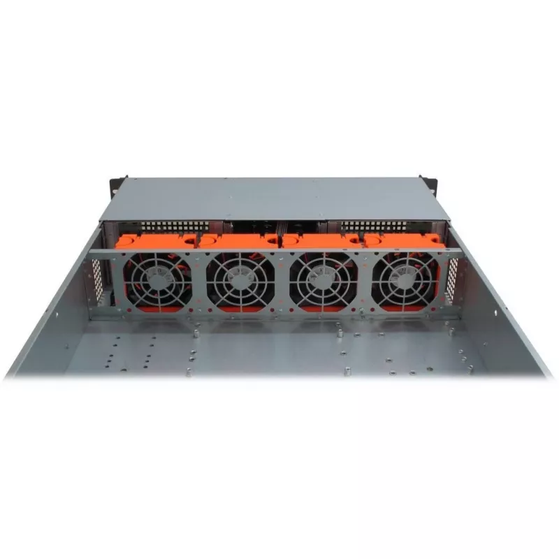 Inter-Tech IPC 2U-20255 - Rack korpuss - 2U - Full AT - bez barošanas bloka (EPS2U) - USB (88887105)