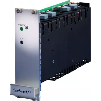 Schroff Maxpower barošanas bloks (statīvs, 19 inch) - AC 90-254 / DC 100-360 V - 102 W - aktīvā PFC - 3U - 48.3 cm (13100116)