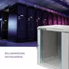 Rack skapis QOLTEC 19 collu 12U modelis 54485 — tīkla/serveru korpuss