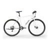 Sharp Gravel E-Bike 250W Motors 70km Balts spīdīgs