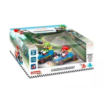 Mario Kart Mach 8 Twinpack pull-back transportlīdzekļu komplekts