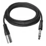 Vivolink PROAUDXLRJACKS1 audio kabelis 1 m XLR – 6,35 mm TRS melns