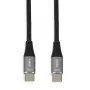 iBOX IKUTC USB-C kabelis 60W 2m Melns