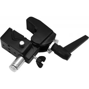 EUROLITE Quick-Lock Hook TH-2SC melns — āķis trīsstūrveida kopnēm un skatuves piekarināšanai