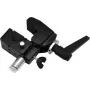 EUROLITE Quick-Lock Hook TH-2SC melns — āķis trīsstūrveida kopnēm un skatuves piekarināšanai