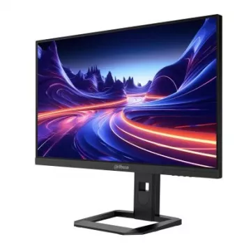 Dators monitoris Dahua Technology LM27-E341AY 27 collas (68.6 cm) Quad HD 2560×1440 IPS LCD, 0.5 ms, 178° skata leņķi, VESA, augstuma regulējams, melns